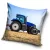 KÉK TRAKTOR PÁRNA-mosható huzat 40*40 CM