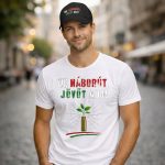 Ne háborút, jövőt adj! póló (fehér)