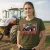 Steyr zöld női Traktoros póló