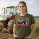 Steyr zöld női Traktoros póló