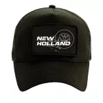 NEW HOLLAND  fekete cserélhető tapaszos baseball sapka 