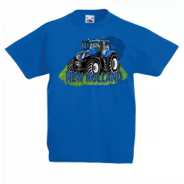 outlet NEW HOLLAND  Gyerek Póló kék 92-es