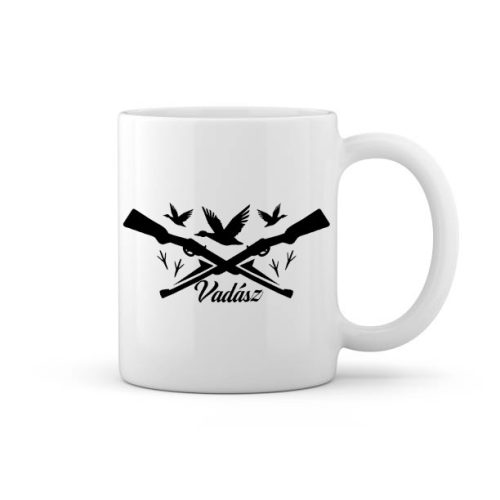 fegyveres vadász bögre