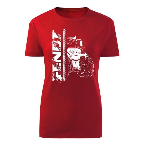 FENDT NEW KÖRVONALAS DESIGN PIROS NŐI PÓLÓ FEKETE MINTA