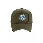 Volkswagen Katonazöld Cserélhető Tapaszos Baseball Sapka