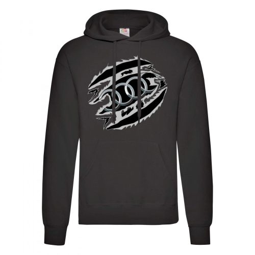 outlet AUDI KAPUCNIS PULÓVER FEKETE S-es