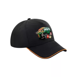 FEKETE NARANCS SZEGÉLYES DUTRA (UE28) BASEBALL SAPKA 