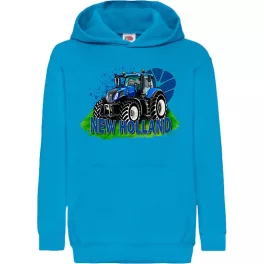 NEW HOLLAND Gyerek Pulóver - kék