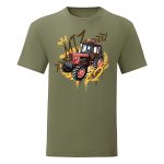 MTZ 82 zöld rövid póló új