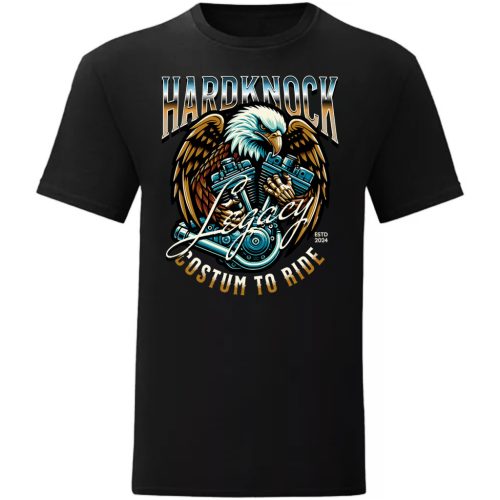 HARDKNOCK MOTOROS FEKETE PÓLÓ