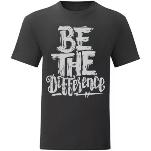 Be the Difference Fekete póló