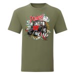 belarus zöld rövid póló új