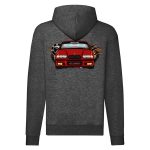 BMW E36 CIPZÁRAS SZÜRKE KAPUCNIS PULÓVER 