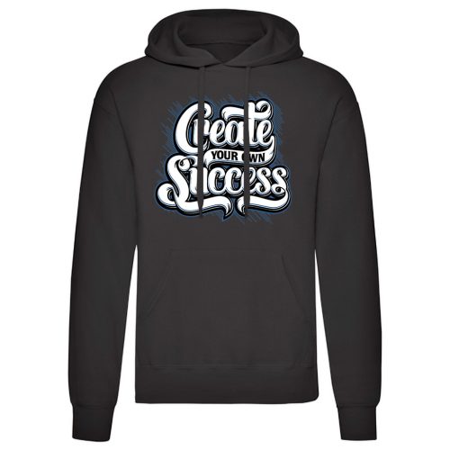 Create your own…Fekete kenguruzsebes pulóver