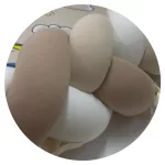 Babafészek Prémium Fonott Felhős mintás (Homok/Kávé/Fehér)