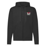 Turul Hungary cipzáras pulóver (fekete)