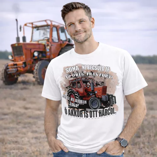 MTZ-50 - SOHA NE BECSÜLD LE....Póló