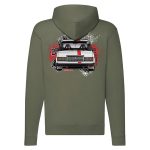 LADA 2107 CIPZÁRAS ZÖLD KAPUCNIS PULÓVER 