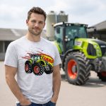 CLAAS AXION TRAKTOROS PÓLÓ FEHÉR
