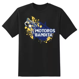 Motoros Bandita Fekete Férfi