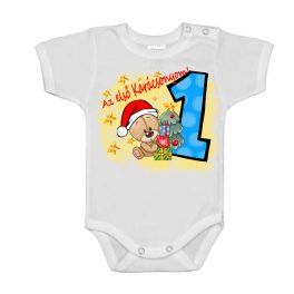 Első Karácsonyom Baba Body kisfiú