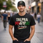 Talpra magyar póló (fekete)