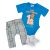 Macis Rövid ujjú Kék body + nadrág  