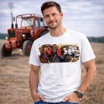 FEHÉR PÓLÓ MTZ 50 MINTÁVAL