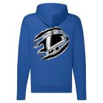 LEXUS CIPZÁRAS KÉK KAPUCNIS PULÓVER