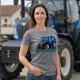 New Holland szürke női traktoros póló