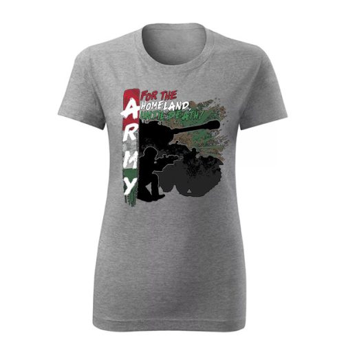 Army női póló (szürke)
