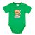 CICÁS RÖVID UJJÚ BABA BODY ZÖLD