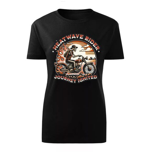 HEAT WAVE RIDER MOTOROS NŐI PÓLÓ FEKETE
