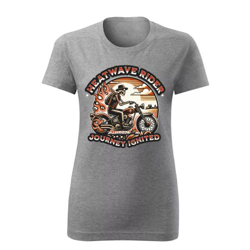 HEAT WAVE RIDER MOTOROS NŐI PÓLÓ SZÜRKE