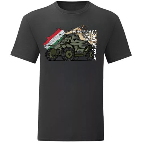 Csaba Light Tank póló (fekete)