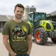 Claas Axion új zöld póló