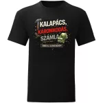 Kalapács, Káromkodás, Számla...Traktorszerelős fekete póló