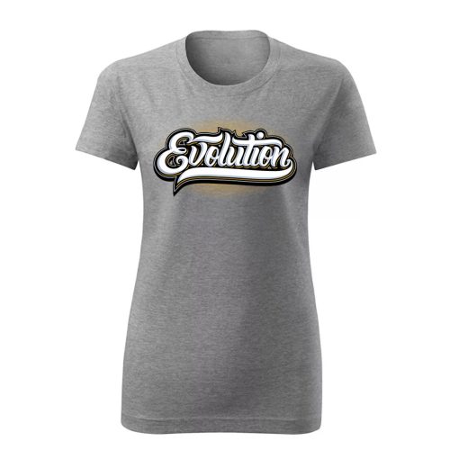 Evolution Szürke női póló