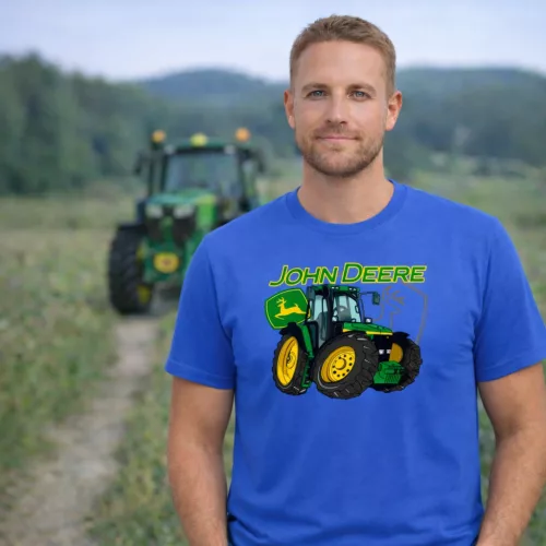 Zöld Traktor TRAKTOROS PÓLÓ KÉK