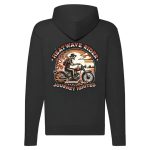 HEAT WAVE RIDER MOTOROS CIPZÁRAS PULÓVER FEKETE