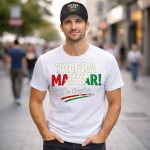 Talpra magyar póló (fehér)