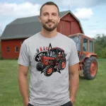MTZ 82 TRAKTOROS PÓLÓ SZÜRKE