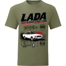 LADA STREET ZÖLD PÓLÓ 