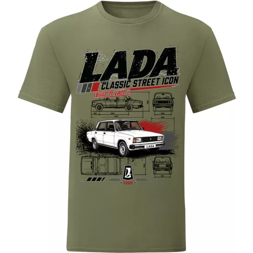 LADA STREET ZÖLD PÓLÓ 