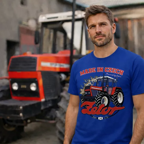 Zetor 10245 kék Traktoros póló