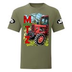 MTZ FELIRATOS ZÖLD PÓLÓ