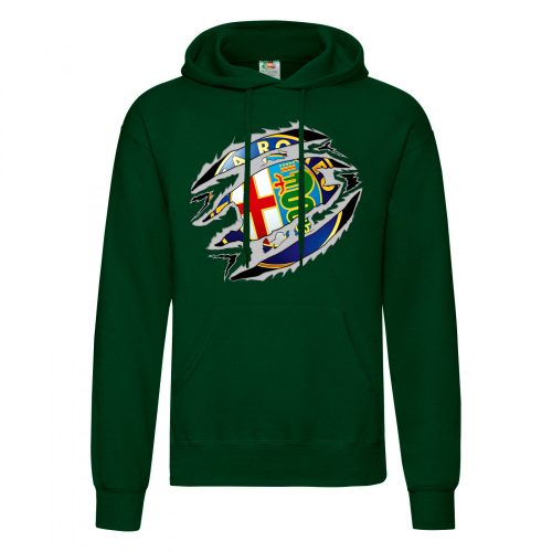 outlet ALFA ROMEO KAPUCNIS PULÓVER ZÖLD M-es