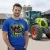 Claas Axion új kék póló