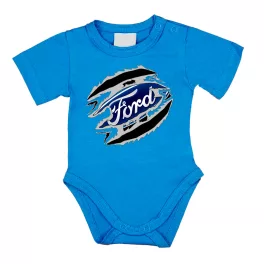 FORD KÉK RÖVID UJJÚ BABA BODY 