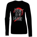 MINDEN ÉRTELMÉT VESZTI... FEKETE HOSSZÚ UJJÚ PÁROS PÓLÓ